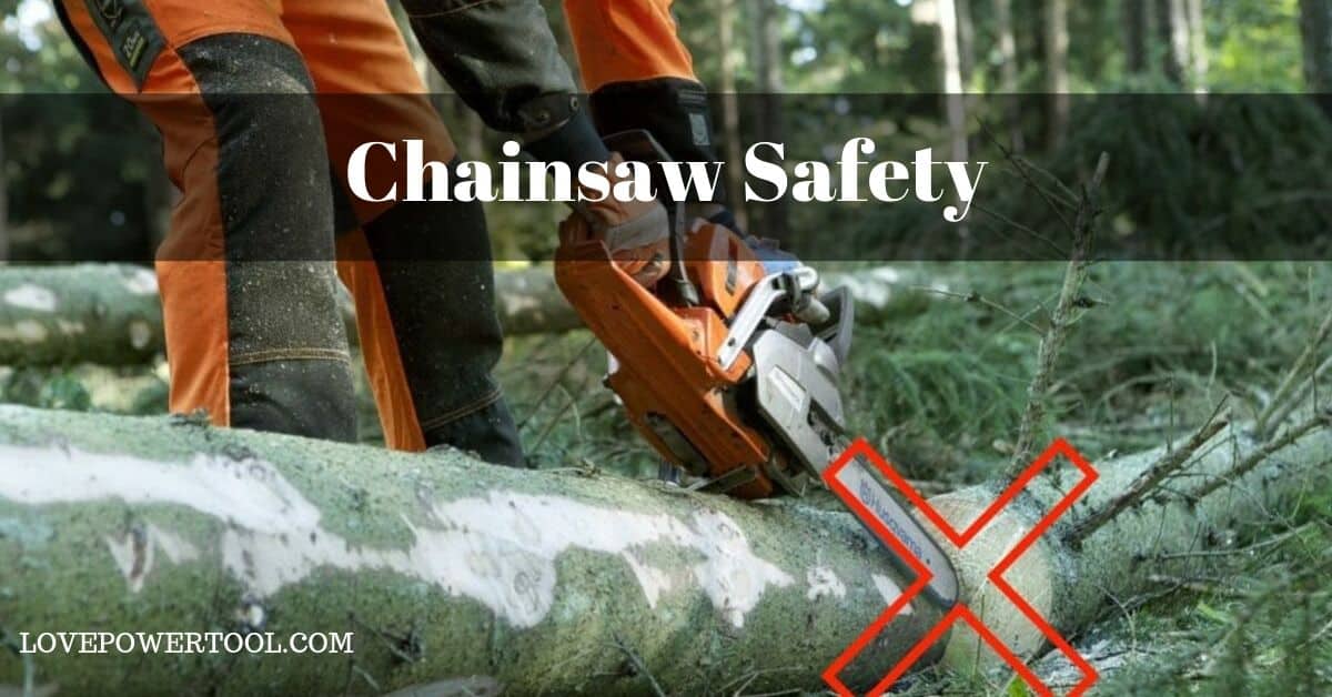 chainsaw safety