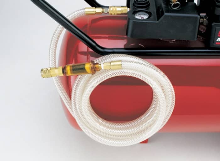 Connect The Air Hose and Air Tool
